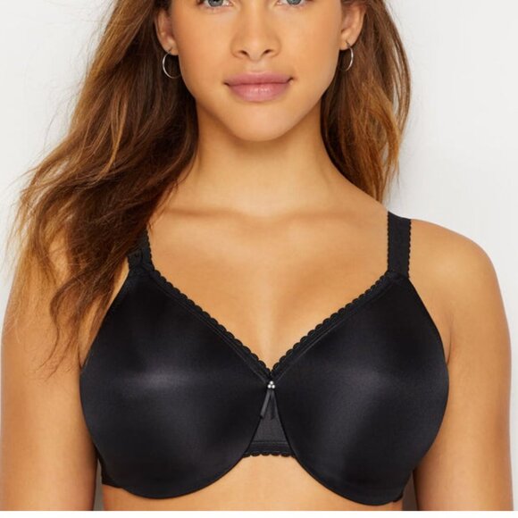 Wacoal Simple Shaping Minimizer Bra Black Style 857109 Size 44D New with Tags - Picture 1 of 6